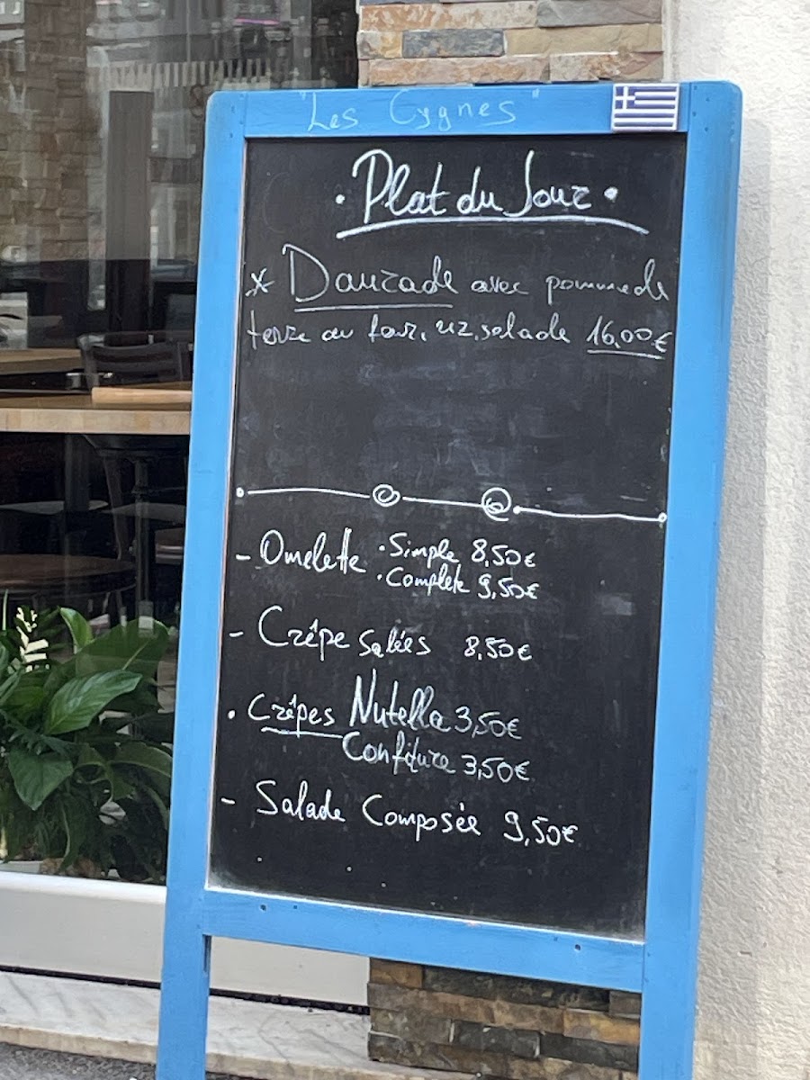Spécialités Grecque ,Cafe, Crêperie Photo Menu 1