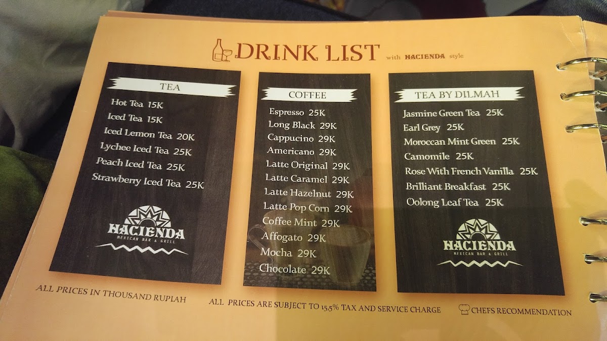 Hacienda Mexican Bar & Grill Photo Menu 5
