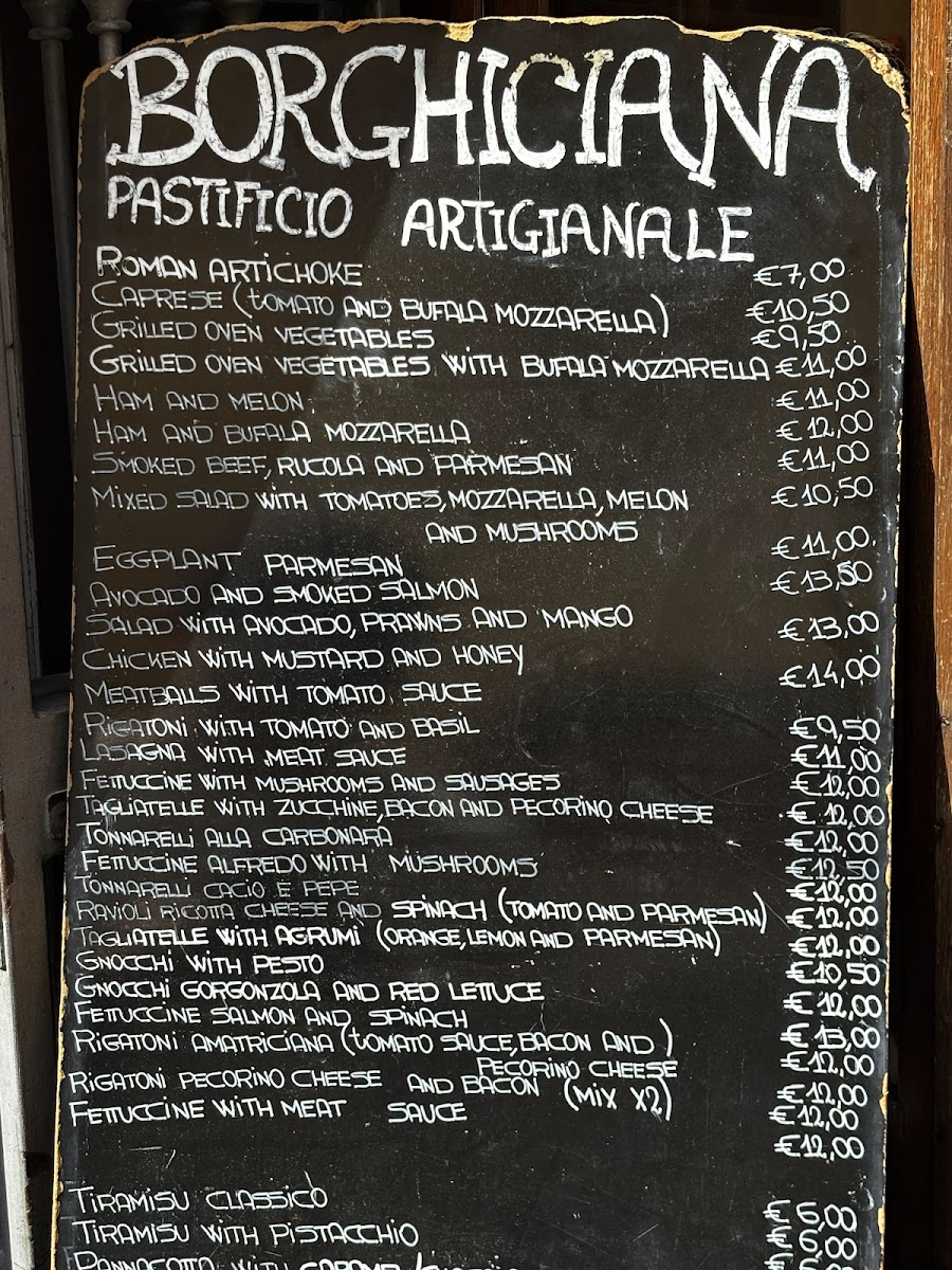 Borghiciana Pastificio Artigianale Photo Menu 10