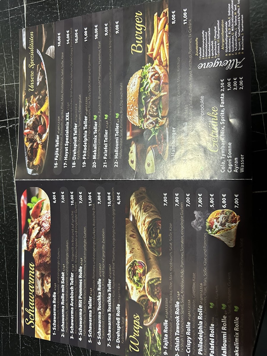 Hayat Spezialitäten Photo Menu 4