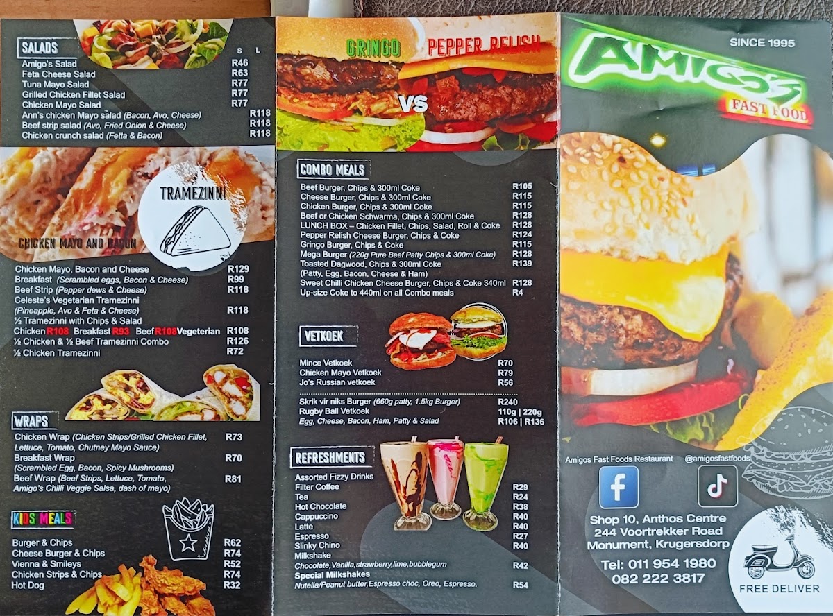 Amigos TAKE AWAYS Photo Menu 2