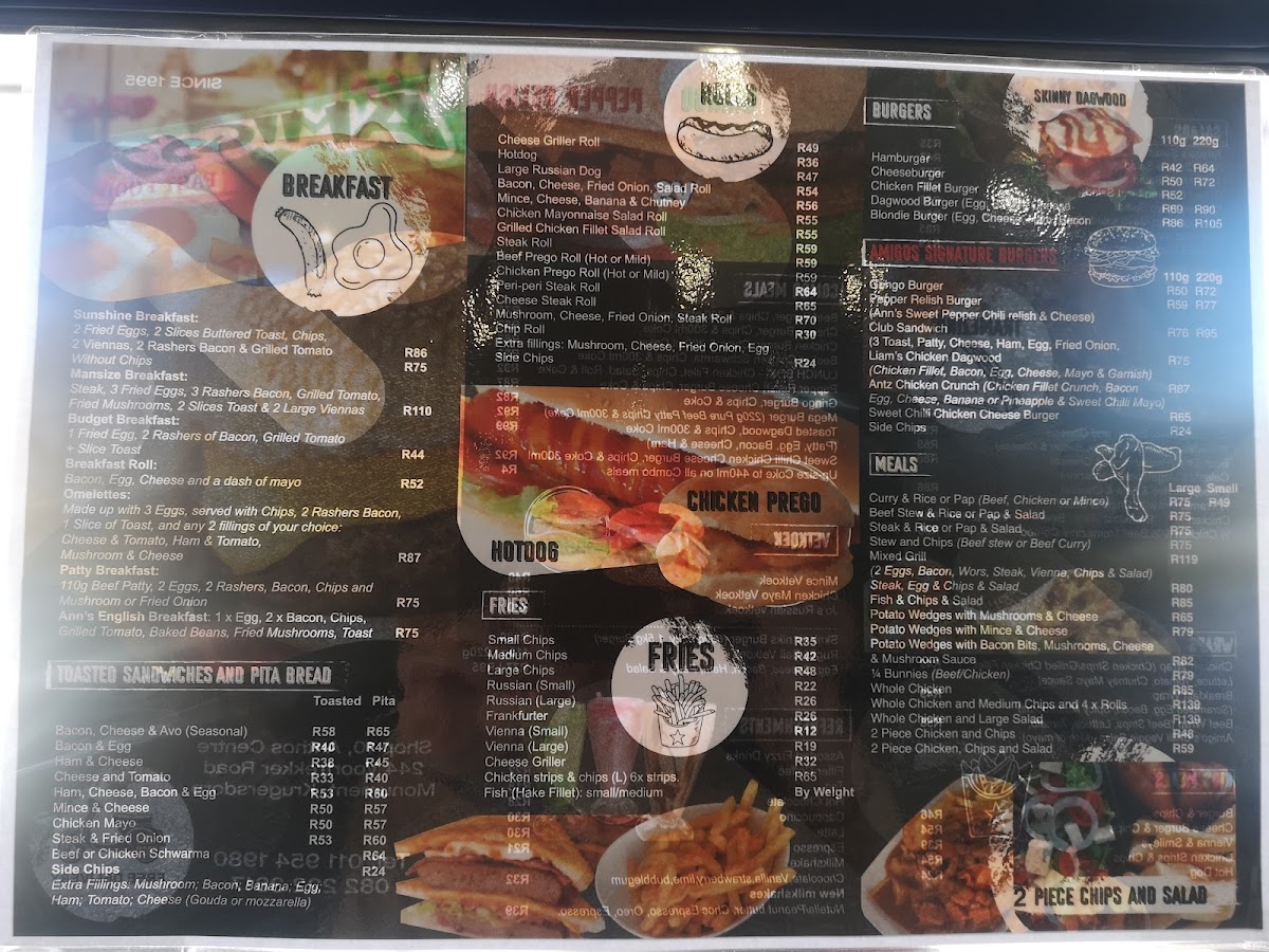 Amigos TAKE AWAYS Photo Menu 3