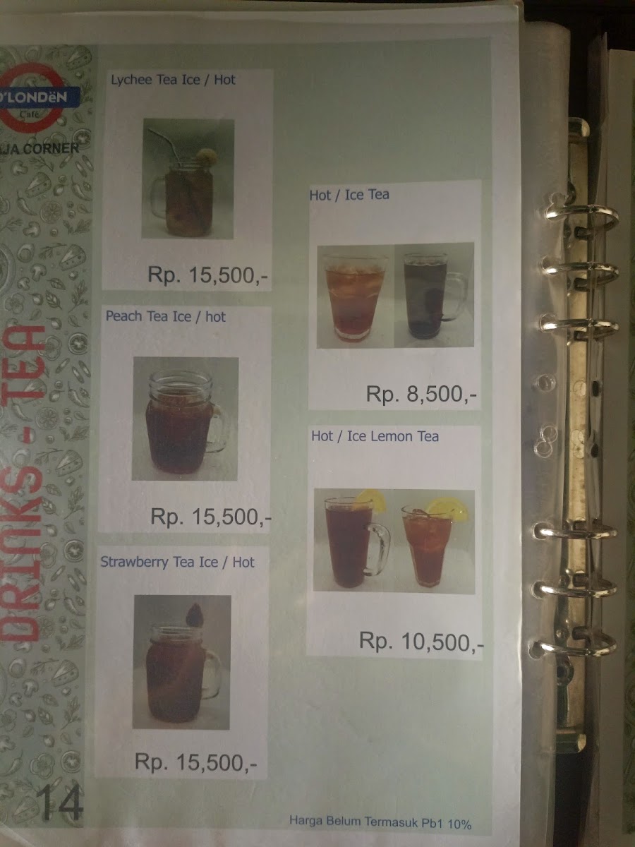 D'LONDEN CAFE PRAJA CORNER Photo Menu 4