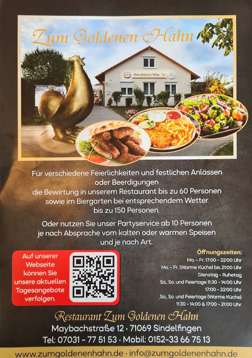 Zum Goldenen Hahn Photo Menu 2