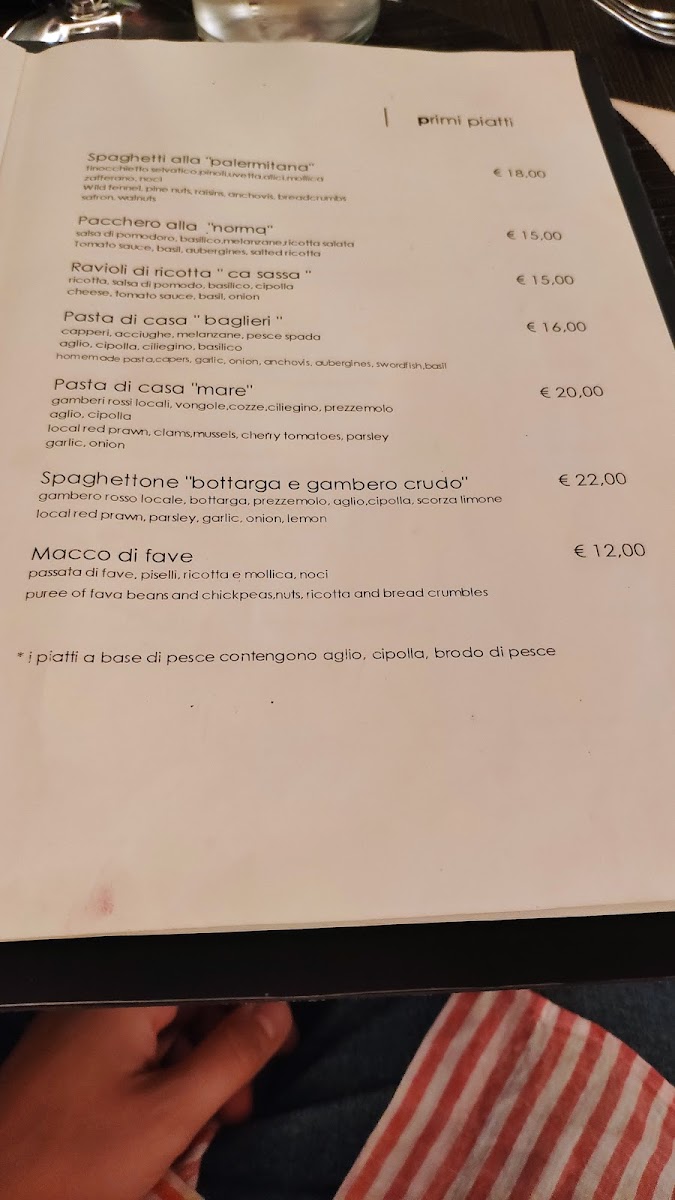 Dammuso Noto - Ristorante, Baglieri Photo Menu 4