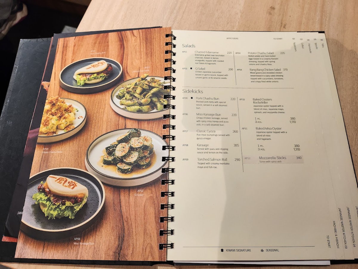 Kiwami - Alabang Town Center Photo Menu 3