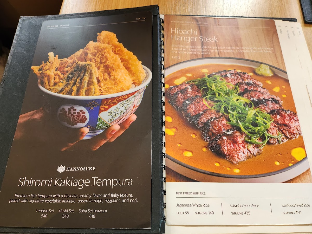 Kiwami - Alabang Town Center Photo Menu 5