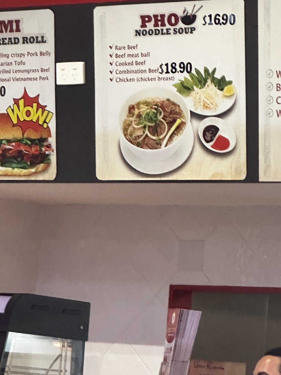 Wow Banh Mi Stafford Photo Menu 3