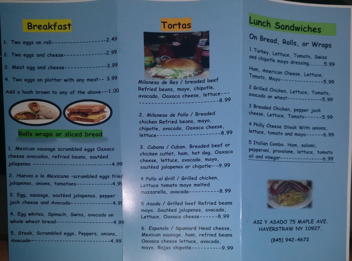Asi y Asado Photo Menu 1