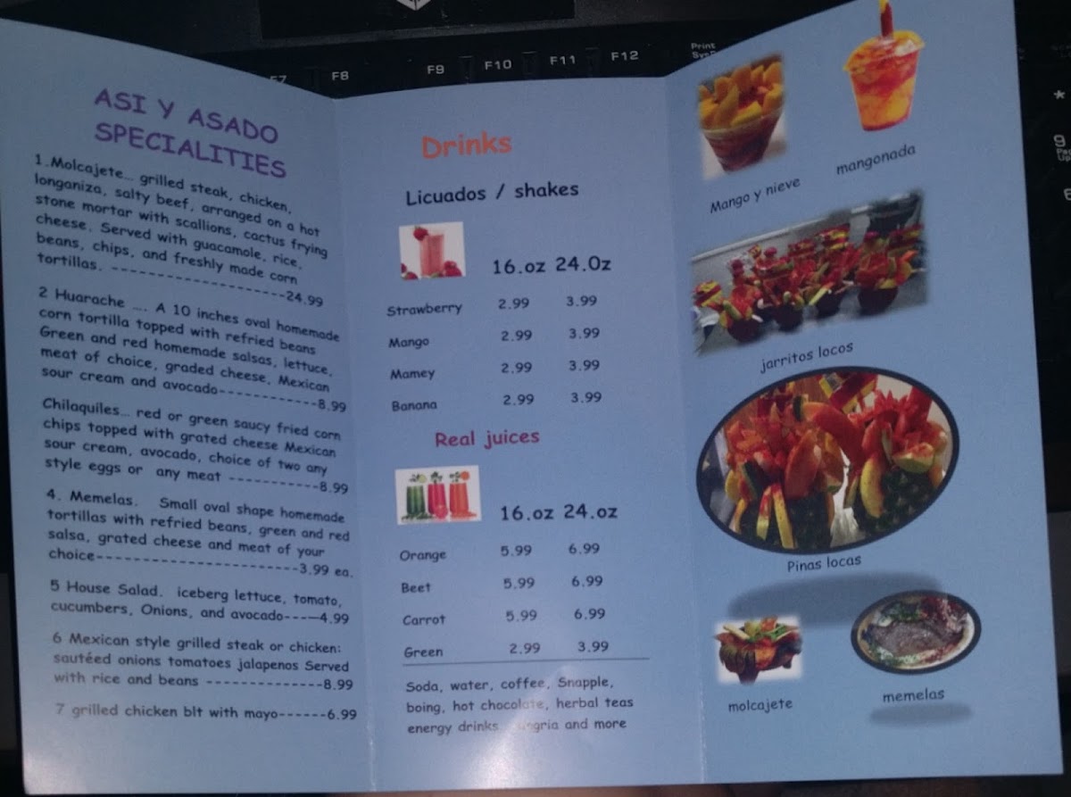 Asi y Asado Photo Menu 2