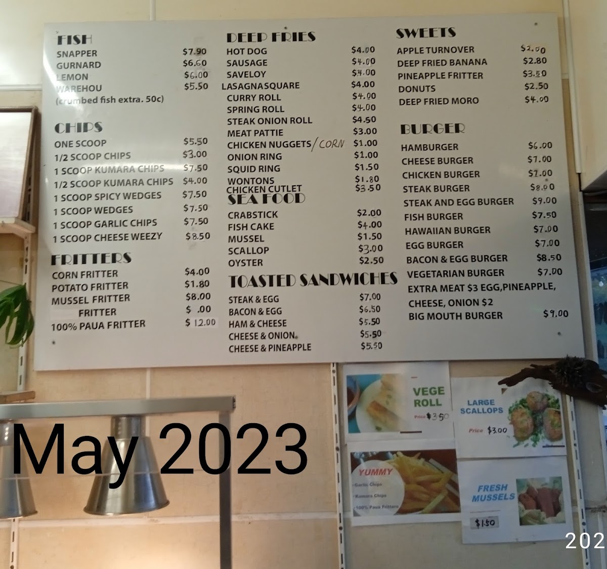 Westown Fish Supplies Photo Menu 7