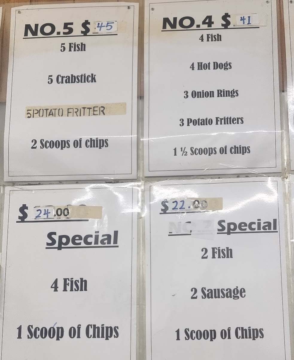 Westown Fish Supplies Photo Menu 9