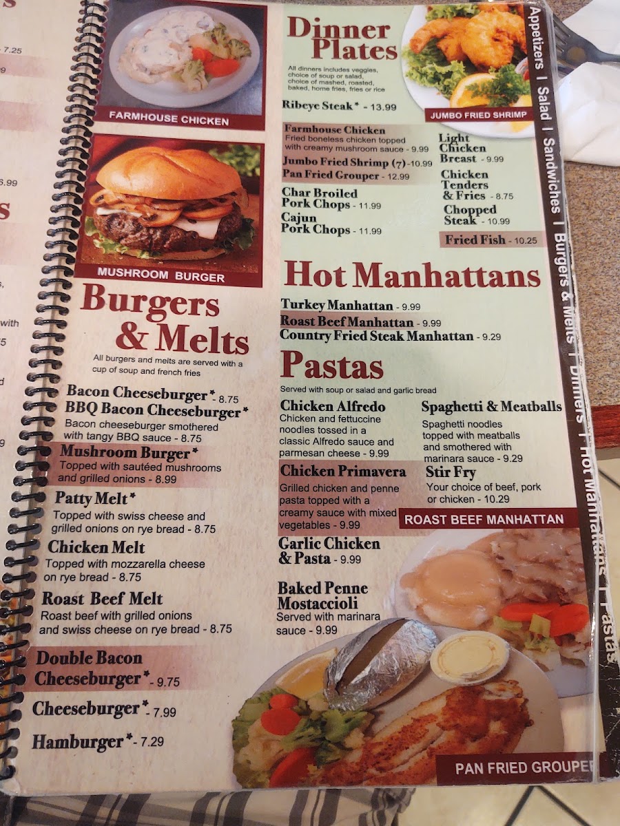 Joanna’s Family Restaurant Photo Menu 9