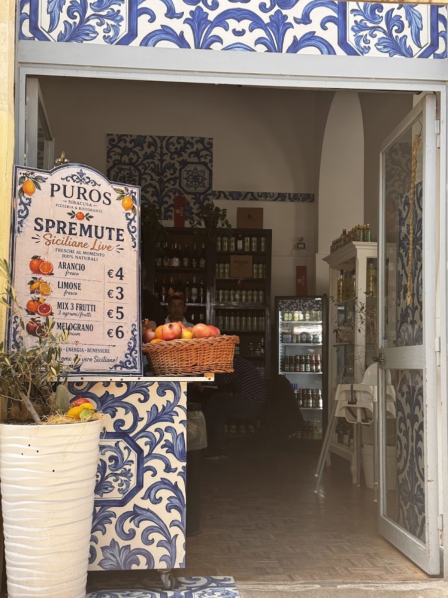 PUROS Ristorante Pizzeria – Cucina Siciliana - BAIO Group (Siracusa) Photo Menu 5