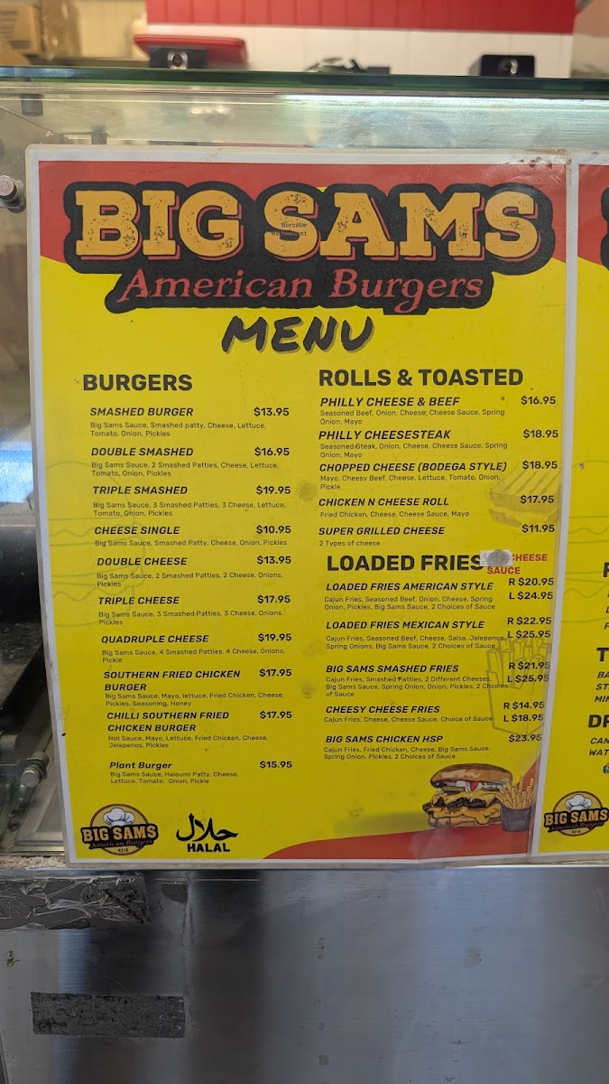 Big Sams American Burgers Photo Menu 3