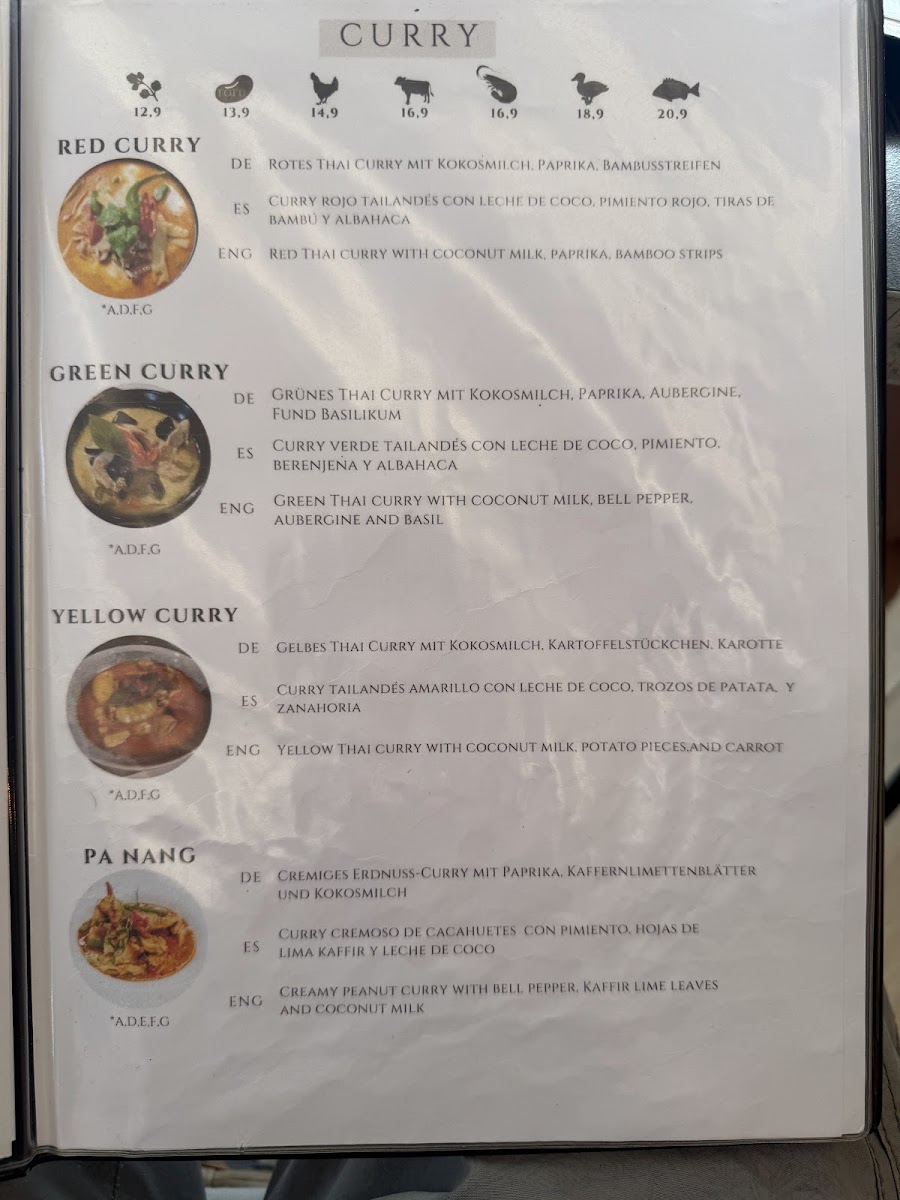 The Royal Thai Cuisine-Paguera Photo Menu 4