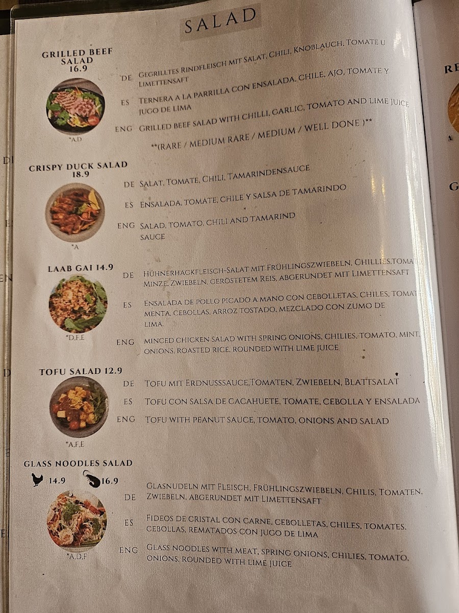 The Royal Thai Cuisine-Paguera Photo Menu 9