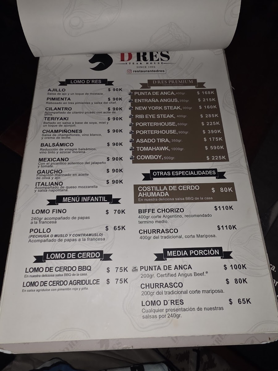 Restaurante D'Res Photo Menu 1