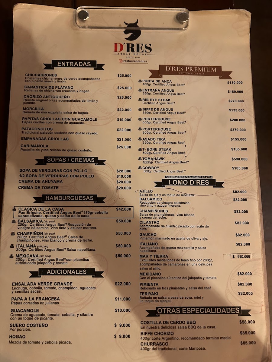 Restaurante D'Res Photo Menu 4