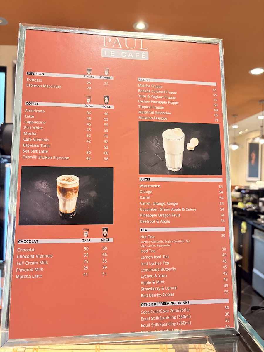 PAUL LE CAFÉ SENAYAN PARK Photo Menu 1