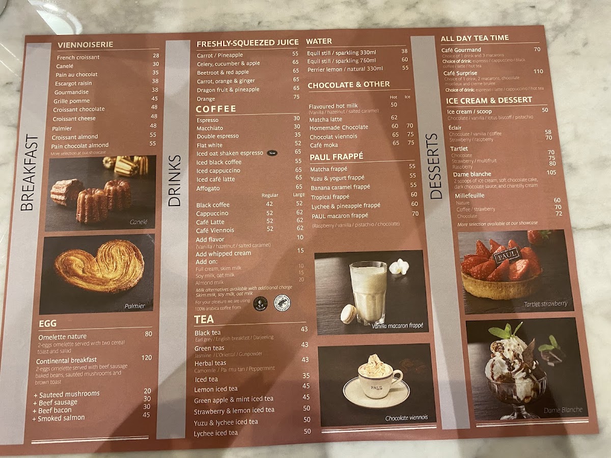 PAUL LE CAFÉ SENAYAN PARK Photo Menu 5