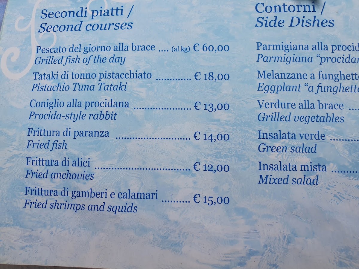 Ristorante da Maria alla Corricella Photo Menu 5