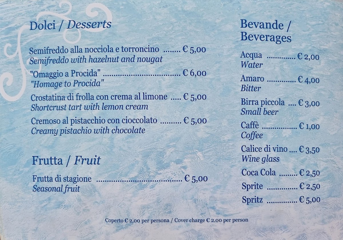 Ristorante da Maria alla Corricella Photo Menu 8