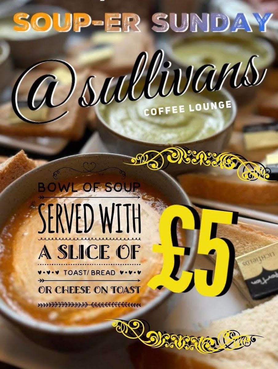 Sullivans Coffee Lounge Photo Menu 1