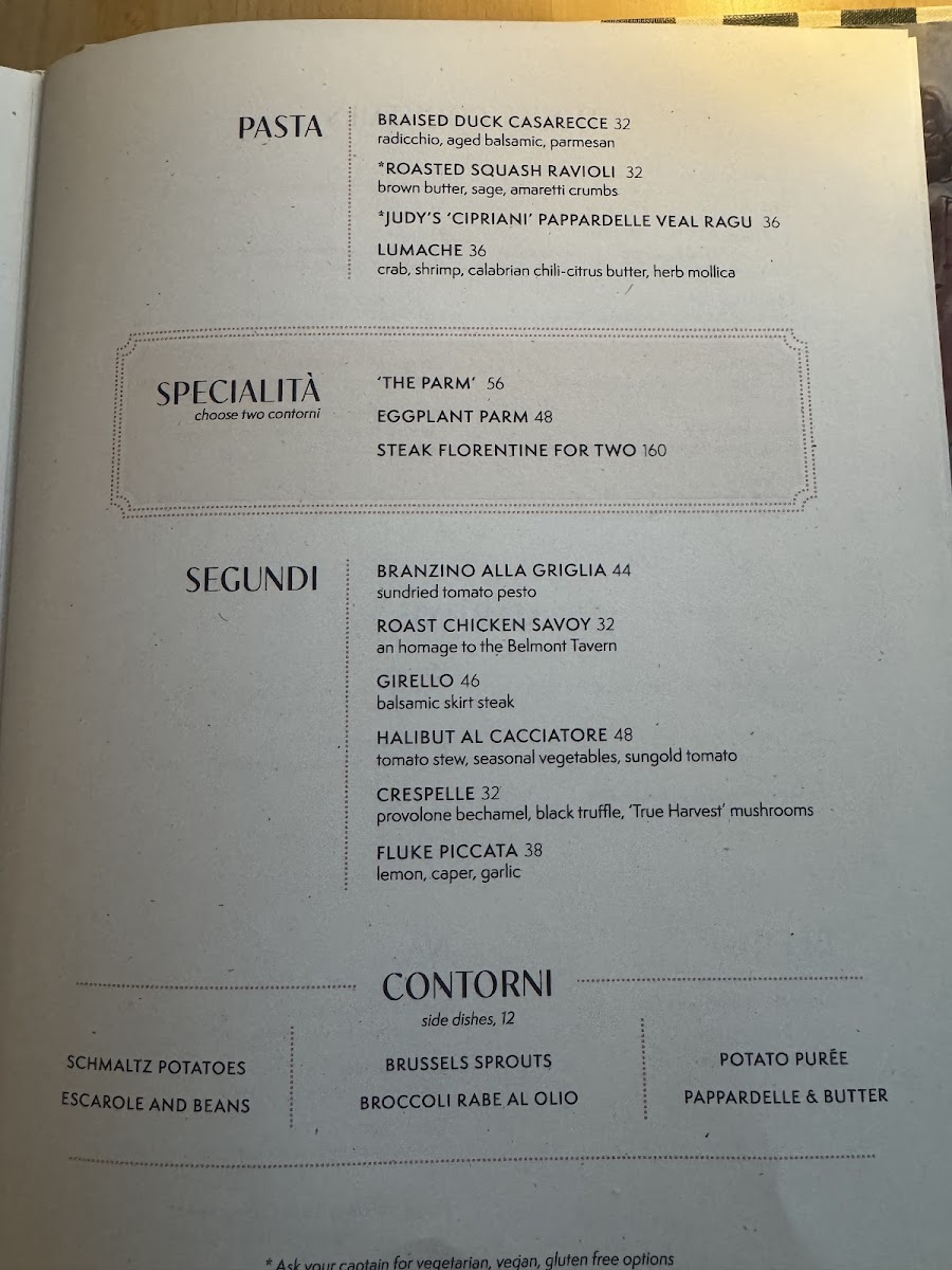 Judy and Harry's Photo Menu 1