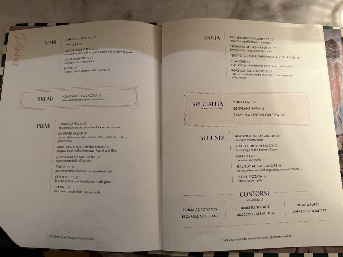 Judy and Harry's Photo Menu 3