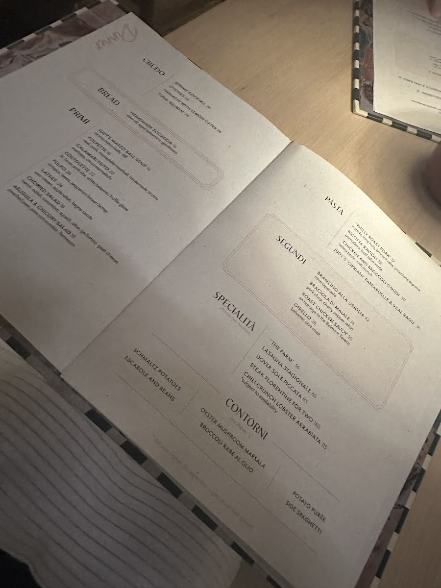 Judy and Harry's Photo Menu 5
