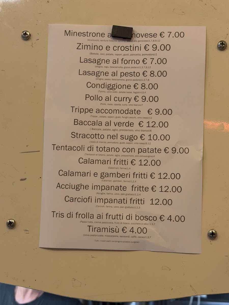 Ristorante Zimino Photo Menu 1