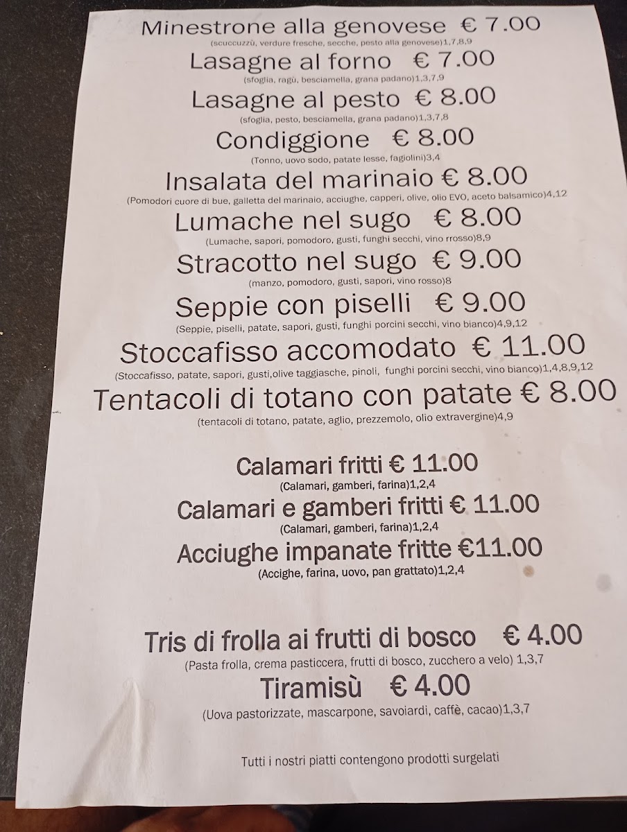 Ristorante Zimino Photo Menu 2