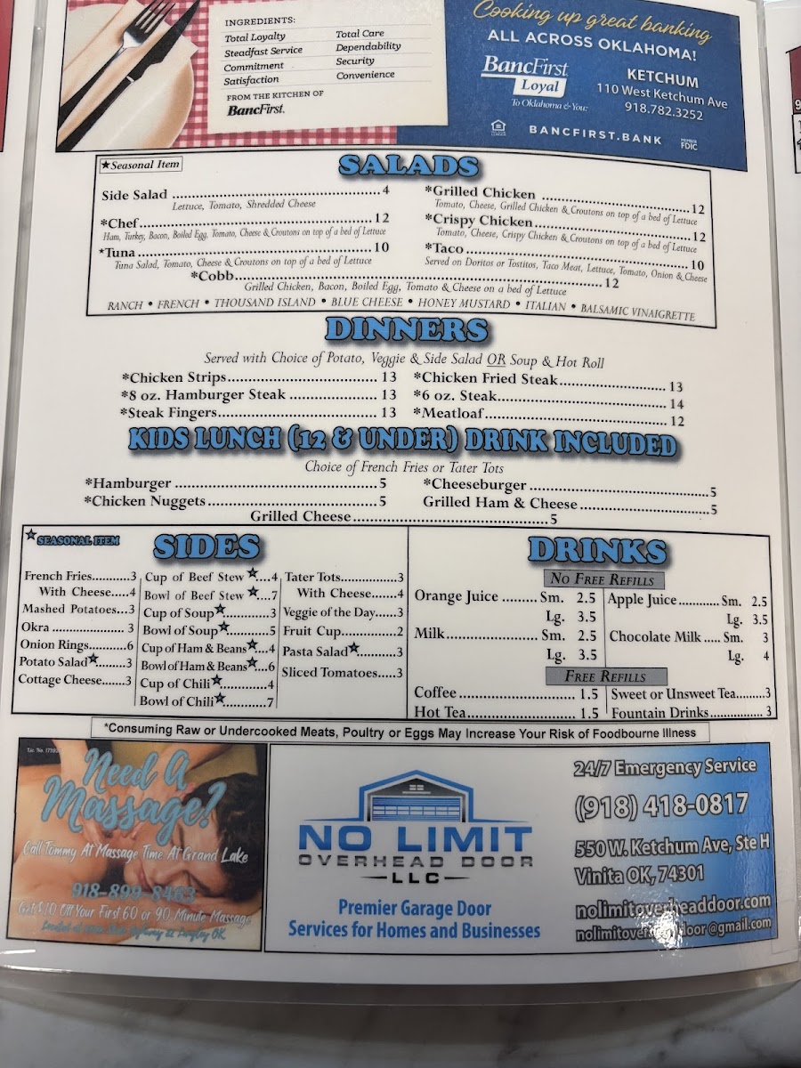 Rise-N-Dine Cafe Photo Menu 5