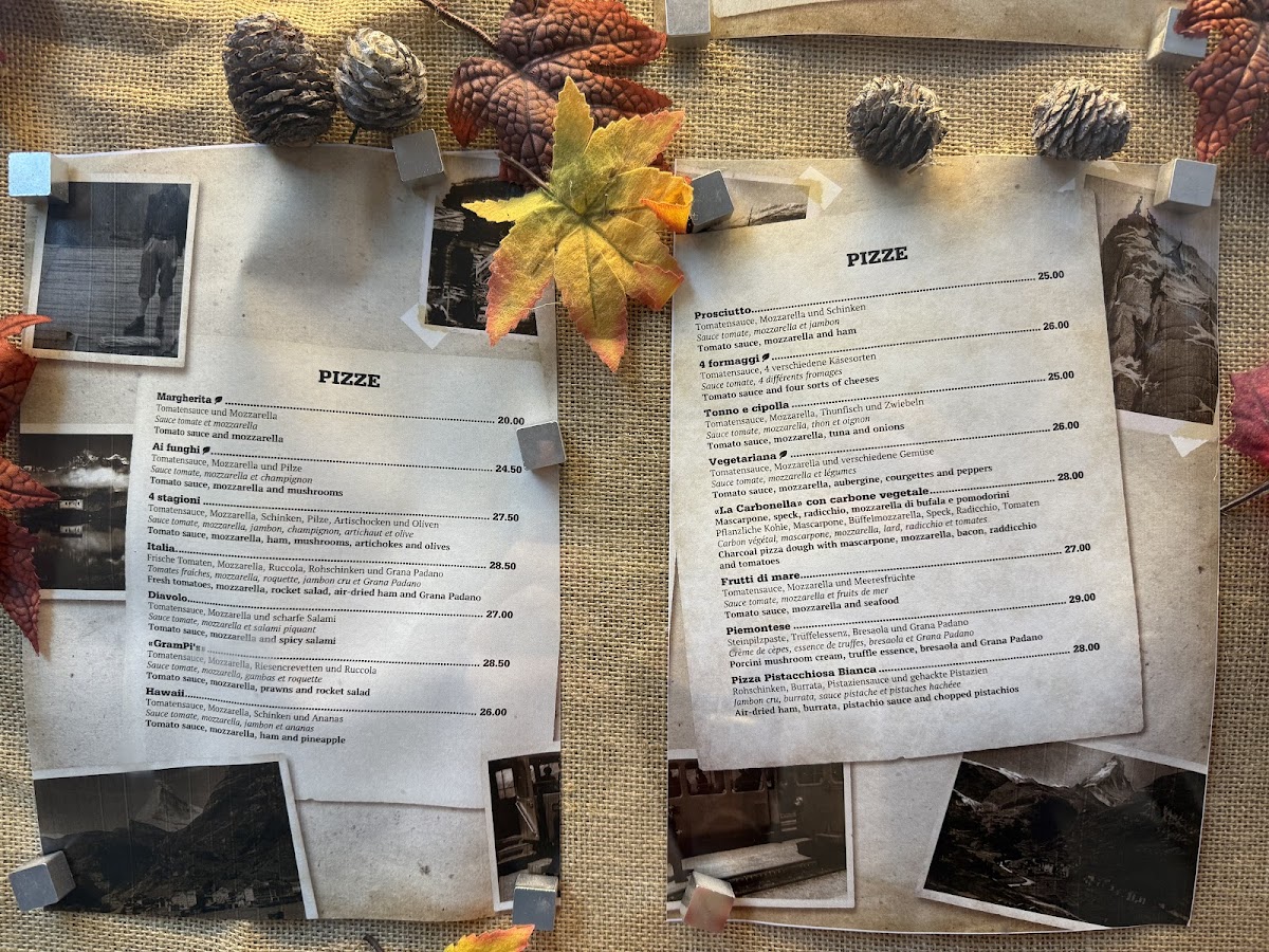 Grampi’s Bar & Restaurant Photo Menu 1