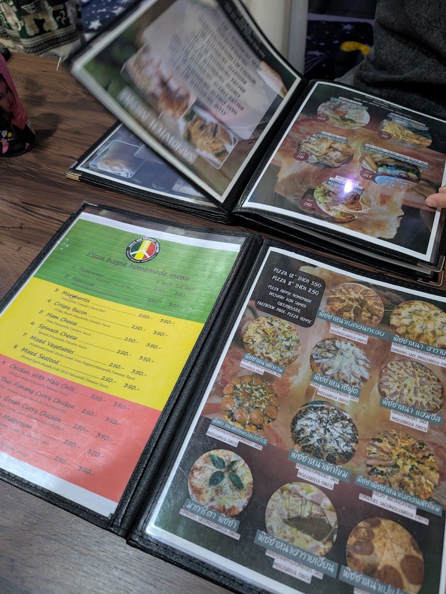 Pizza hippie & delivery Koh samet Photo Menu 10