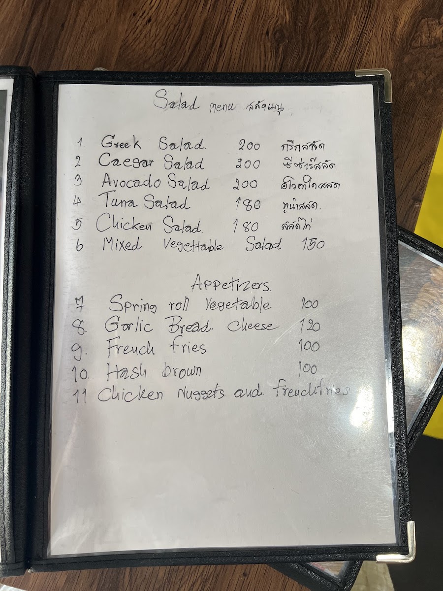 Pizza hippie & delivery Koh samet Photo Menu 4