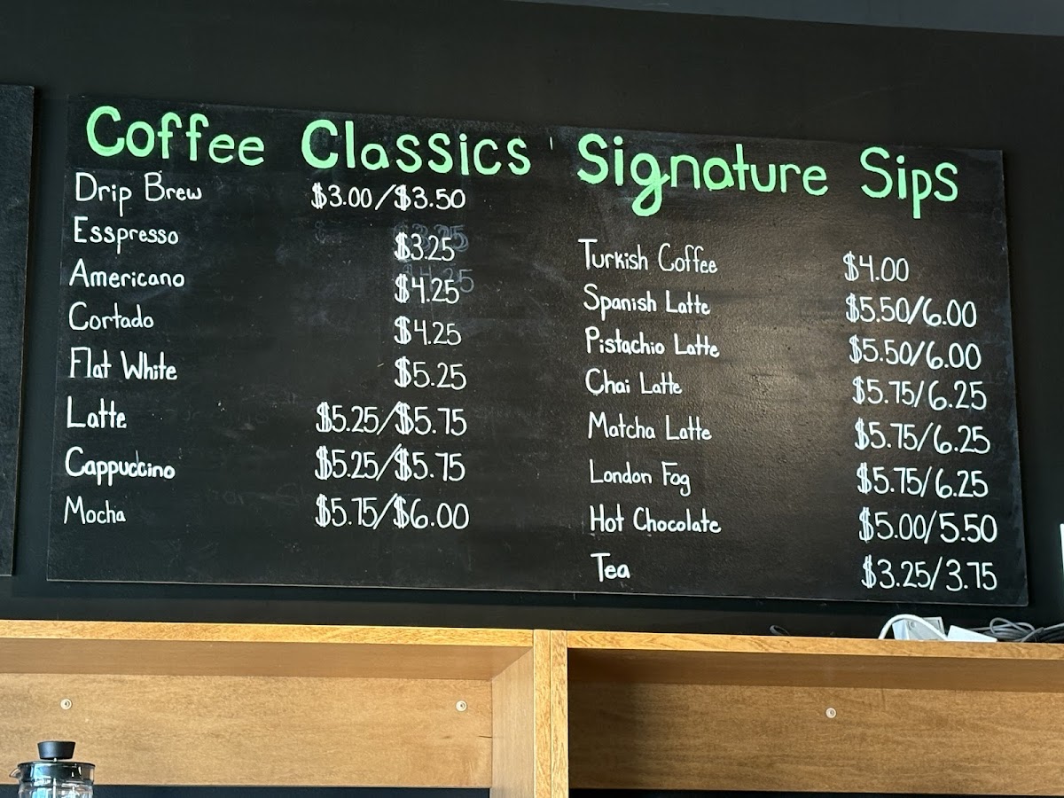 The Roastory Specialty Coffee and Roastery Inc. Photo Menu 1