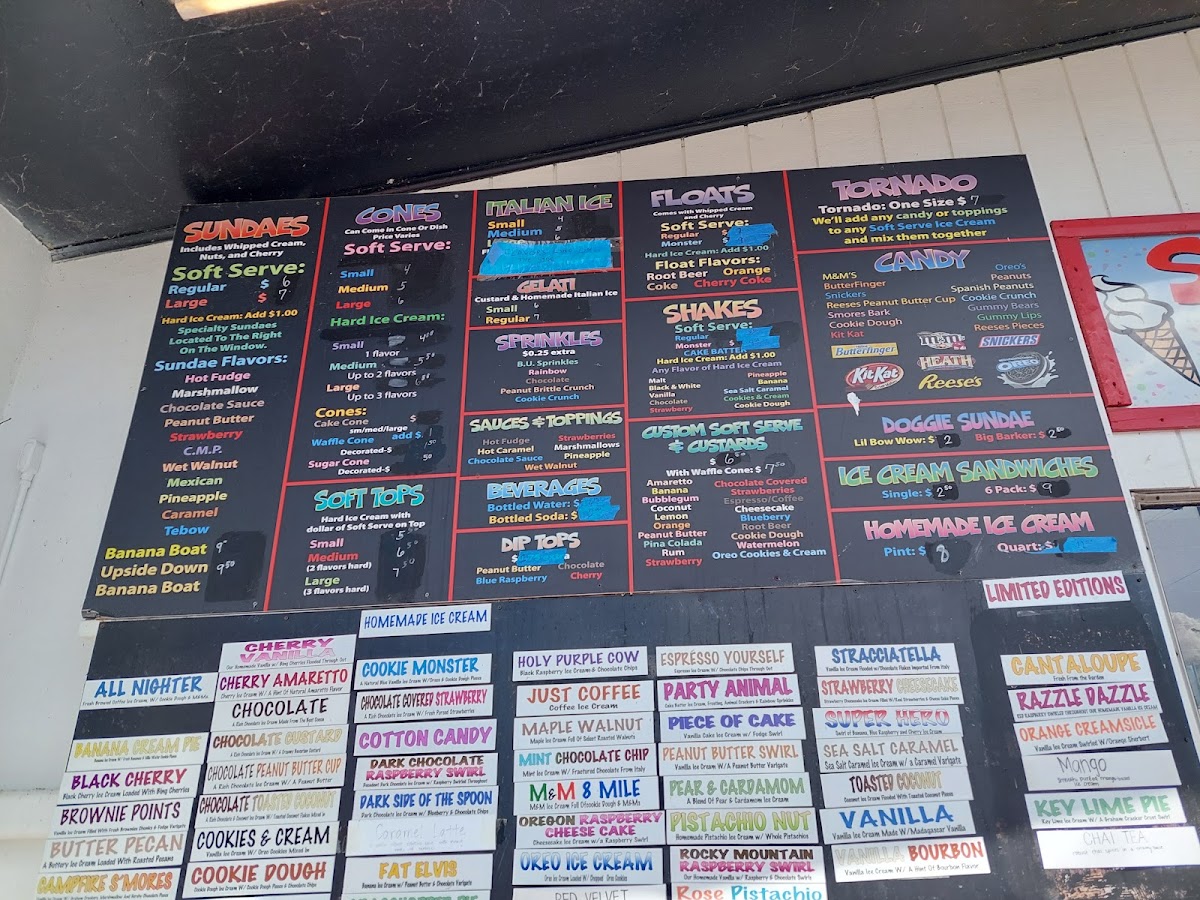 Sugar Lips Ice Cream Shop Photo Menu 10