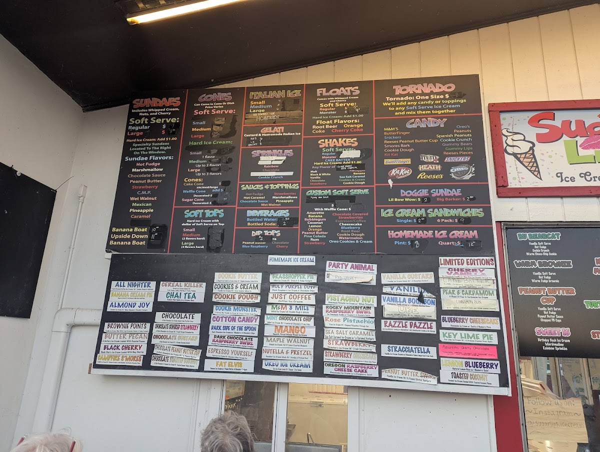 Sugar Lips Ice Cream Shop Photo Menu 2
