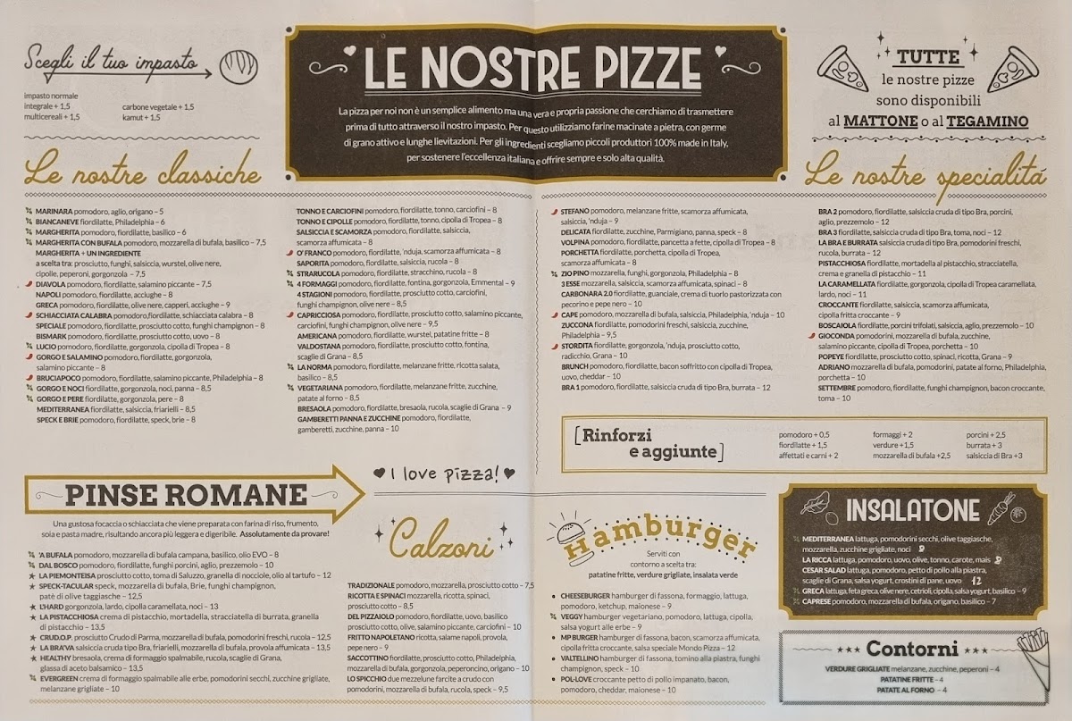 Mondopizza and More Photo Menu 1