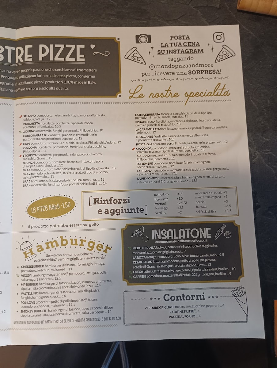 Mondopizza and More Photo Menu 5