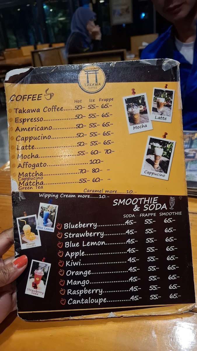 Takawa Halal Cuisine @ Chiang Mai Photo Menu 2