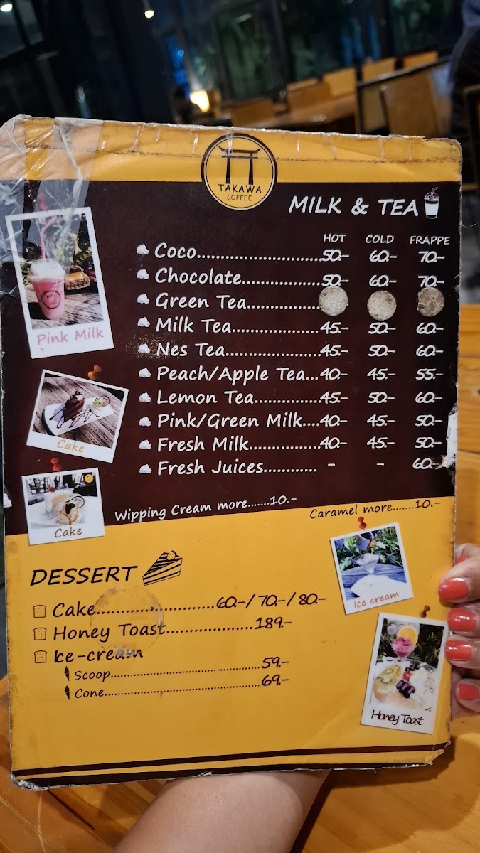 Takawa Halal Cuisine @ Chiang Mai Photo Menu 3