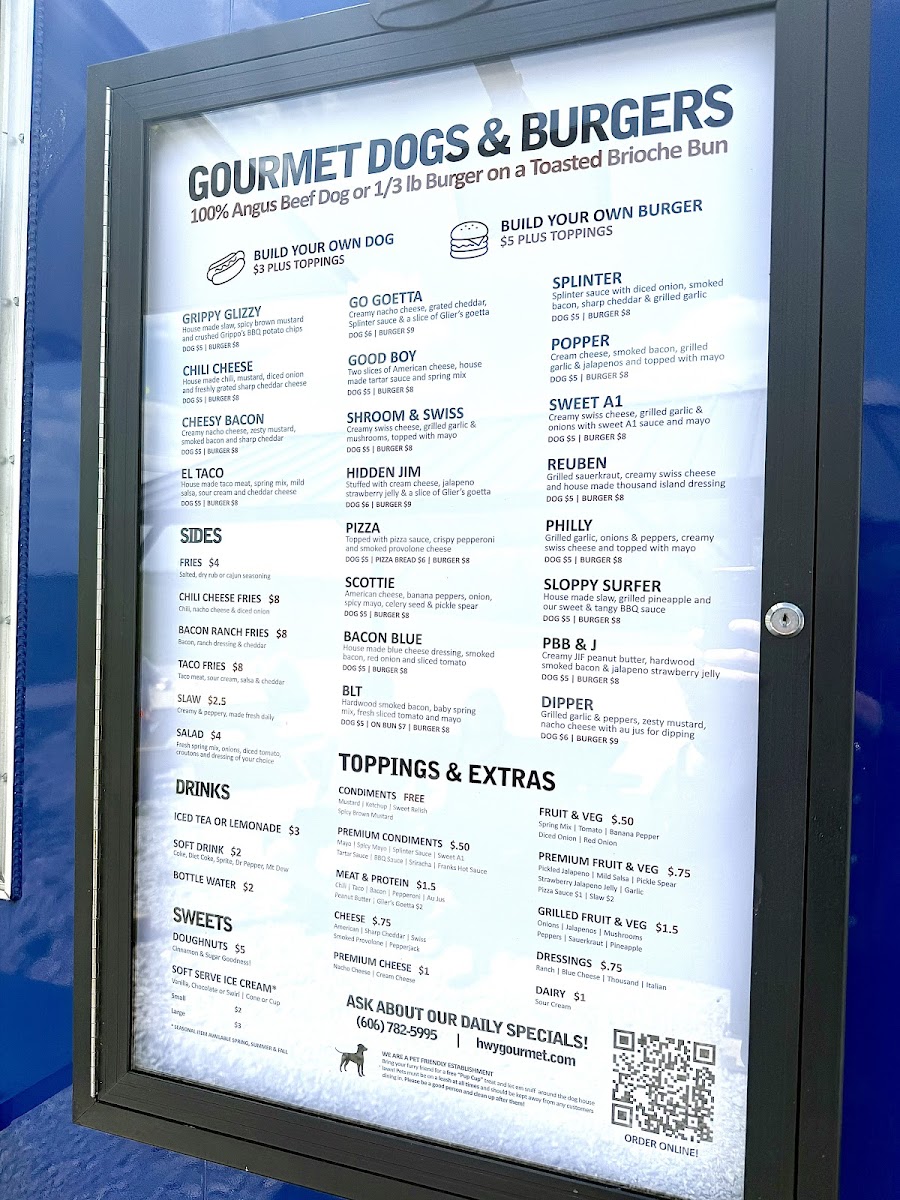 Highway Gourmet Photo Menu 2