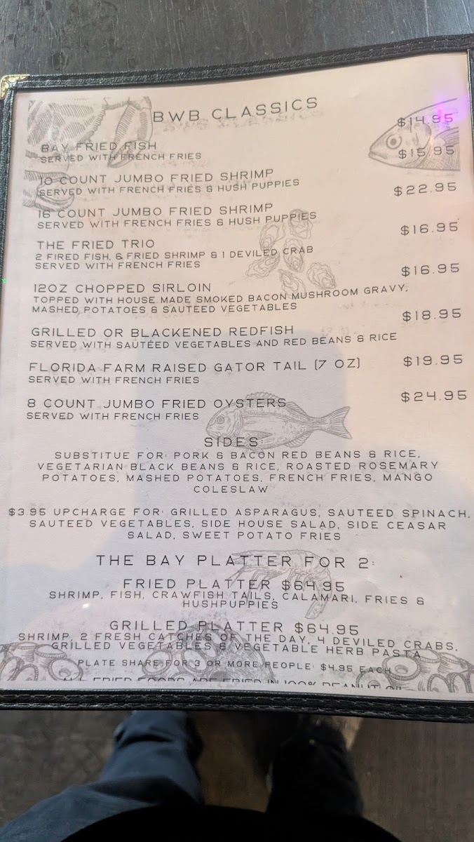 Blue Water Bay Photo Menu 6