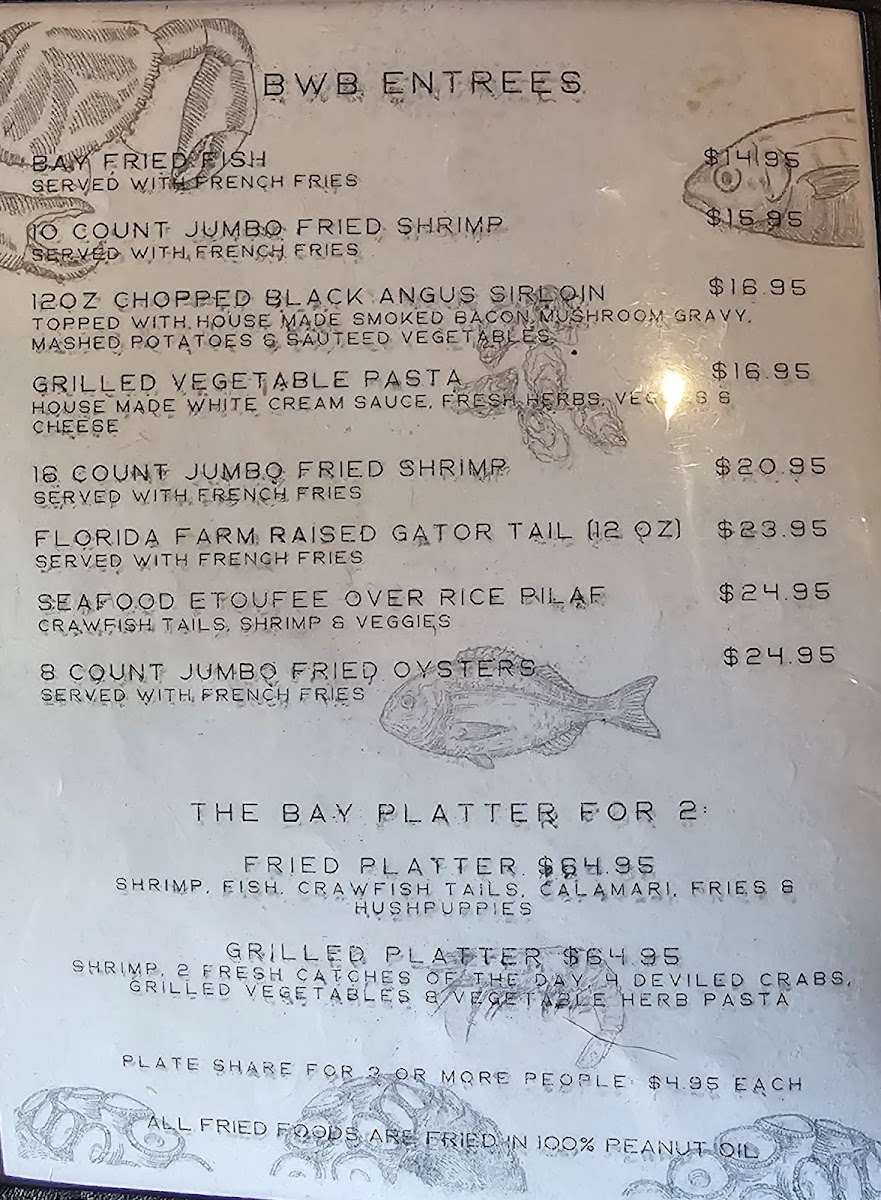 Blue Water Bay Photo Menu 8