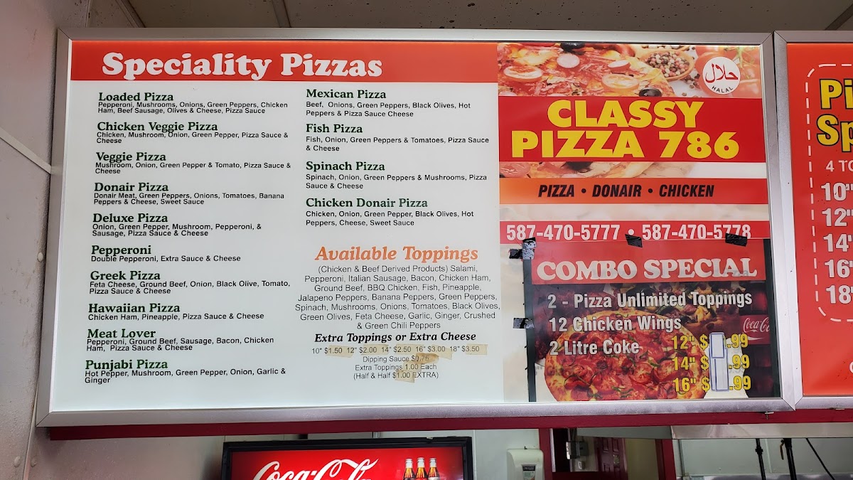 Classy Pizza 786 Photo Menu 10