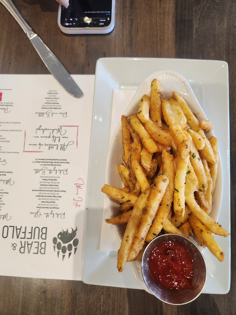 Bear & Buffalo Bar / Restaurant Photo Menu 2