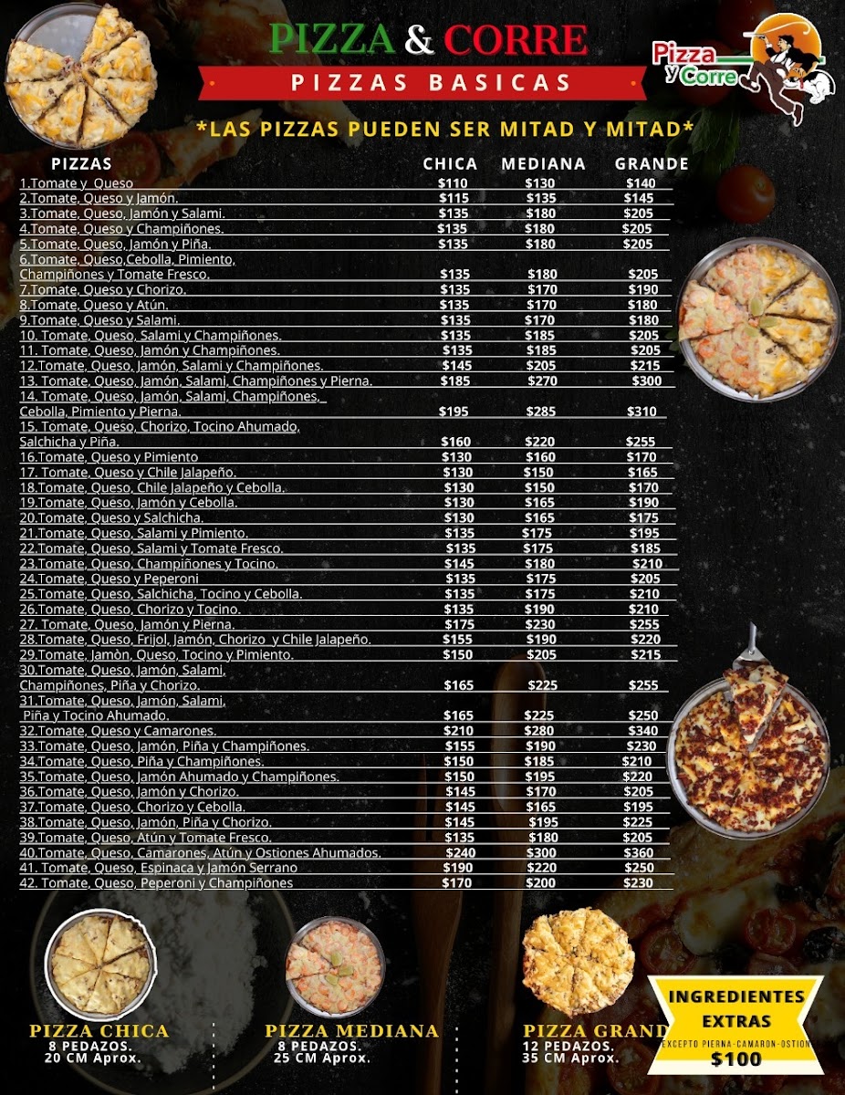 Pizza Y Corre Campestre Photo Menu 1